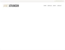Tablet Screenshot of janetatkinson.com